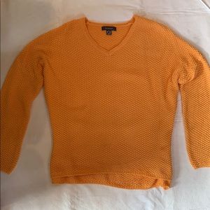 Loose Fitting Yellow-Gold Sweater